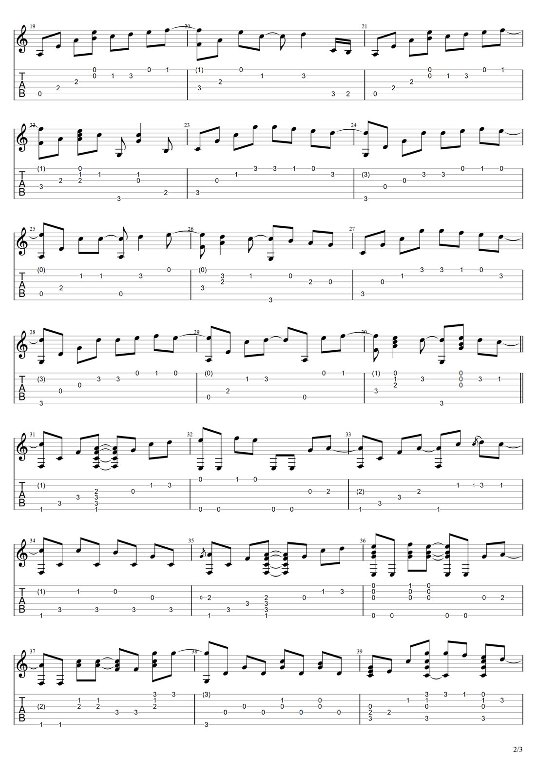 right here waiting在此等候吉他譜_世界名曲_C調(diào)和弦彈唱譜_原版改編_圖譜2